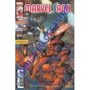 MARVEL SAGA 13. CAPTAIN AMERICA. NAMOR. X-MEN. OCCASION. LILLE COMICS.