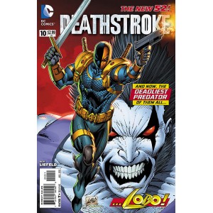 DEATHSTROKE 10. LOBO. DC RELAUNCH (NEW 52)  