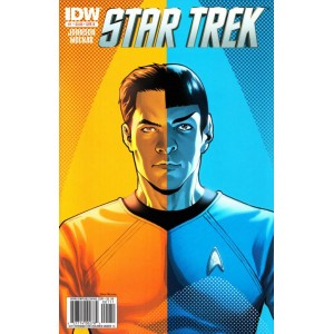 STAR TREK 1. COMICS COVER. FIRST PRINT.