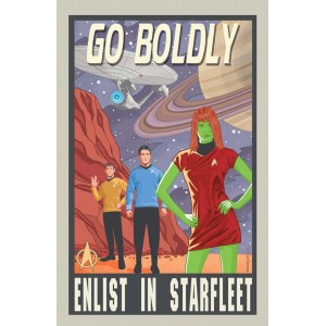 STAR TREK 3. COMICS COVER.