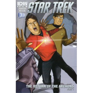 STAR TREK 9. COVER B. FIRST PRINT. MINT.