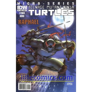 TEENAGE MUTANT NINJA TURTLES MICRO SERIES 1. RAPHAEL. COVER B. TMNT.