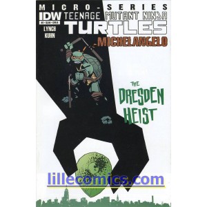 TEENAGE MUTANT NINJA TURTLES MICRO SERIES 2. MICHELANGELO. COVER B. TMNT.
