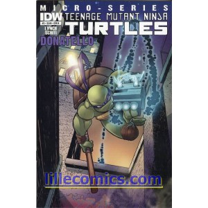 TEENAGE MUTANT NINJA TURTLES MICRO SERIES 3. DONATELLO. COVER B. TMNT.