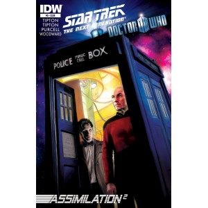 STAR TREK THE NEXT GENERATION & 11H DOCTOR WHO. ASSIMILATION 2. COVER 5 A.
