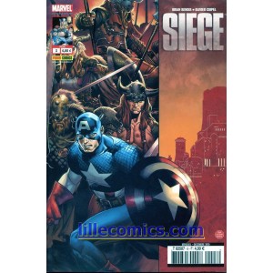 SIEGE 3. THOR. CAPTAIN AMERICA. AVENGERS. NEUF