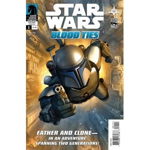 STAR WARS BLOOD TIES. A TALE OF JANGO AND BOBA FETT. COMPLETE SET. 
