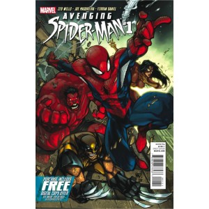 AVENGING SPIDER-MAN 1. JOE MADUREIRA. MARVEL COMICS. FIRST PRINT