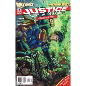 JUSTICE LEAGUE 2. COMBO PACK. DC RELAUNCH (NEW 52). MINT.