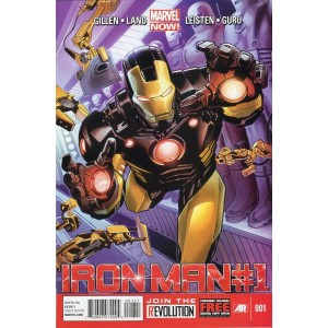 IRON MAN 1. MARVEL NOW! FIRST PRINT.