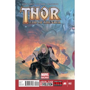 THOR GOD OF THUNDER 2. MARVEL NOW! FISRT PRINT.