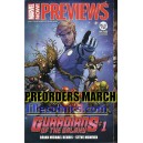 MARCH PREORDERS. PREVIEWS DIAMOND & MARVEL. NEWS US.