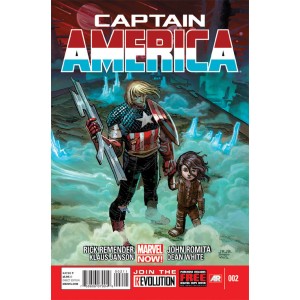 CAPTAIN AMERICA 2. MARVEL NOW! FIRST PRINT.