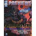 APRIL COMICS PREORDERS. PREVIEWS DIAMOND & MARVEL.