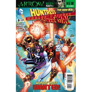 WORLDS’ FINEST 9. HUNTRESS. POWER GIRL. DC RELAUNCH (NEW 52) 