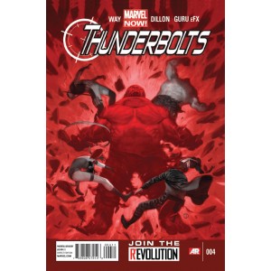 THUNDERBOLTS 4. MARVEL NOW!