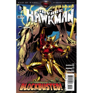 SAVAGE HAWKMAN 20. DC RELAUNCH (NEW 52)    