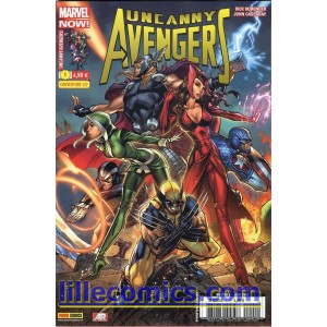 UNCANNY AVENGERS 1 B. MARVEL NOW! NEUF. 