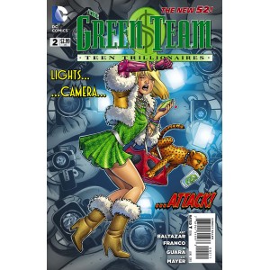 THE GREEN TEAM 2. TEEN TRILLIONNAIRES. DC RELAUNCH (NEW 52)