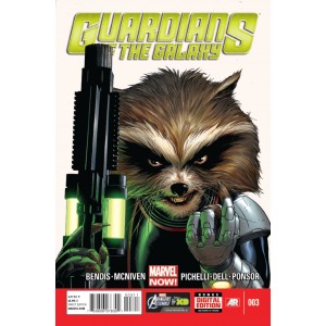 GUARDIANS OF THE GALAXY 3. MARVEL NOW!