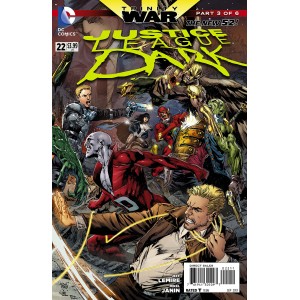 JUSTICE LEAGUE DARK 22. TRINITY WAR. DC RELAUNCH (NEW 52)    