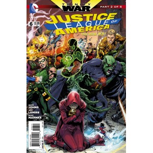JUSTICE LEAGUE OF AMERICA 6. TRINTY OF WAR. DC RELAUNCH (NEW 52).