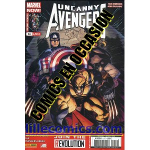 UNCANNY AVENGERS 2 A. MARVEL NOW! OCCASION. LILLE COMICS.