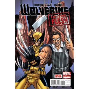 WOLVERINE IN THE FLESH 1. MARVEL.