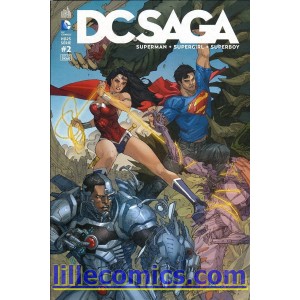 DC SAGA HORS SERIE 2. SUPERMAN. SUPERBOY. SUPERGIRL. HE’L ON EARTH’. DC COMICS. NEUF. LILLE COMICS.