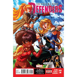 FEARLESS DEFENDERS 9. MARVEL NOW!