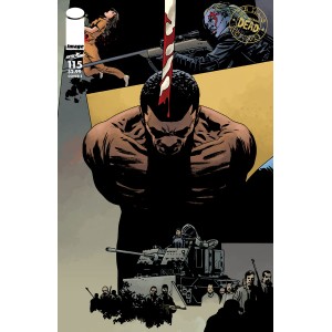 THE WALKING DEAD 115. COVER E. TENTH ANNIVERSARY.