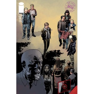 THE WALKING DEAD 115. COVER H. TENTH ANNIVERSARY.