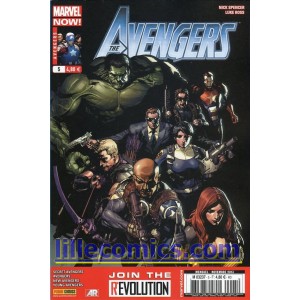 AVENGERS 5. MARVEL NOW! NEUF.