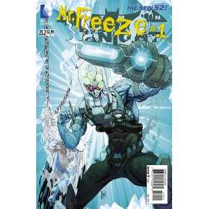 BATMAN THE DARK KNIGHT 23-2 - MR. FREEZE.  COVER 3D. FIRST PRINT.