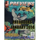 DIAMOND PREVIEWS 301. MARVEL 13. LILLE COMICS PREORDERS. JANUARY 2014.