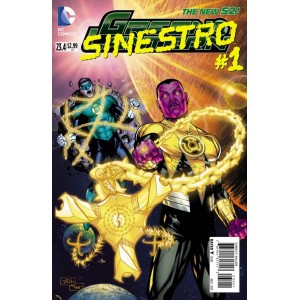 GREEN LANTERN 23-4 SINESTRO. COVER 3D. FIRST PRINT.