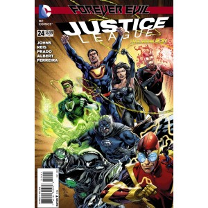JUSTICE LEAGUE 24. FOREVER EVIL. DC RELAUNCH (NEW 52) 