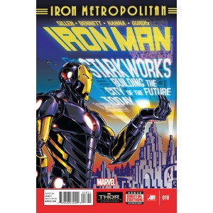 IRON MAN 18. IRON METROPOLITAN. MARVEL NOW!