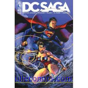 DC SAGA 15. JUSTICE LEAGUE. FLASH. JLD. OCCASION. LILLE COMICS.