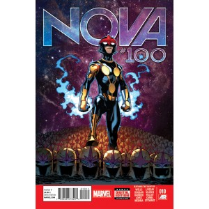 NOVA 10. NOVA 100TH. MARVEL NOW!