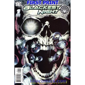 BLACKEST NIGHT 1. DC COMICS. FIRST PRINT.