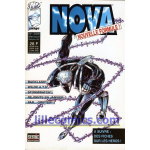 NOVA 228. BACKLASH. STORMWATCH. WILDCATS. OCCASION. LILLE COMICS.