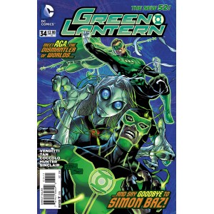 GREEN LANTERN 34. DC RELAUNCH (NEW 52).