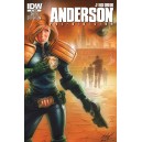 JUDGE DREDD ANDERSON, PSI-DIVISION 1. COMICS COVER. IDW PUBLISHING.