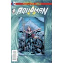 AQUAMAN FUTURES END 1. 3-D MOTION COVER. DC NEWS 52.