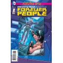 INFINITY MAN AND THE FOREVER PEOPLE FUTURES END 1. 3-D MOTION COVER. DC NEWS 52.