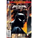 BATMAN AND ROBIN FUTURES END 1. 3-D MOTION COVER. DC NEWS 52.