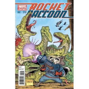 ROCKET RACCOON 2. VARIANT. MARVEL NOW!