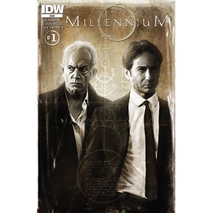 MILLENNIUM 1. COMICS COVER. IDW PUBLISHING.