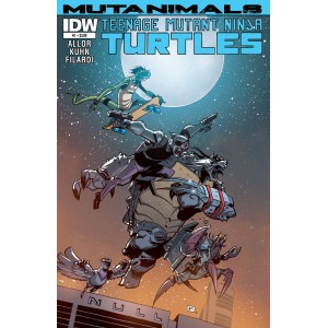 TEENAGE MUTANT NINJA TURTLES - MUTANIMALS 1. COMICS. IDW PUBLISHING.